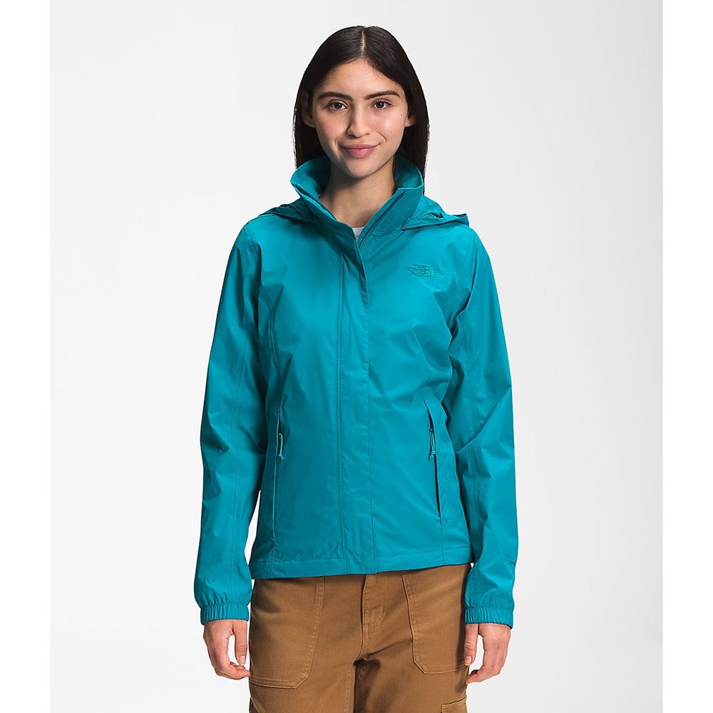 The North Face Rain Jacket Womens Australia - The North Face Resolve 2 Blue (VJW-289467)